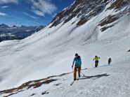 In salita verso la conoide