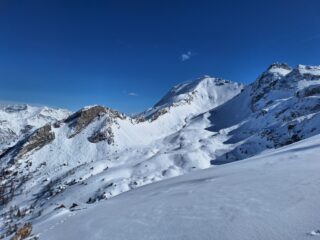Panorama su Albergian, Gran Muels e Gran Mioul