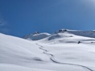 Ottima neve nei pendii superiori