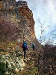 sotto le pareti del Monte Rubbio