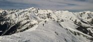 In dorsale verso la cima