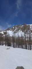 Il canale da sotto nel vallone di caramagna in tutto il suo sviluppo