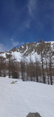 Il canale da sotto nel vallone di caramagna in tutto il suo sviluppo
