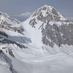 Pizzo d’intermesoli con sella dei grilli a sinistra
