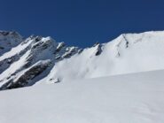 pendio carico e caldo ci hanno fatto desistere di continuare