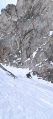 Neve da cinema nel diedro 