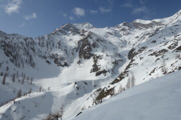 Buon innevamento anche verso il Pignerol
