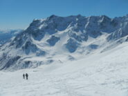 sullo sfondo il Pic Ouest du Combeynot