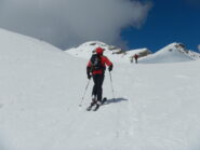 in vista della cima del Monte Tibert