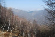 La cresta dal M. Mazzone al M. Novesso