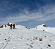Punta della Gavia e Rocca Nera, dalla dorsale che sale dal colle del Sabbione