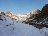 Monte Marzo in salita, visto dall'Alpe Pasquere