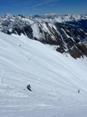 Sciata panoramica nel versante SE