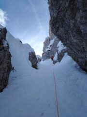 Sosta alla base della rampa d'accesso alla Supercanaleta