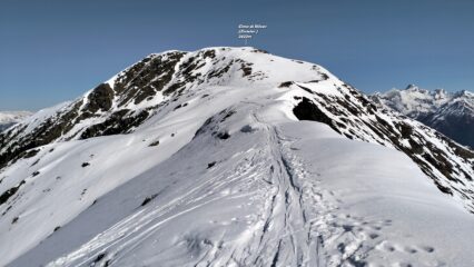  Lo Zinseler visto dal Giogo di Caspineto.