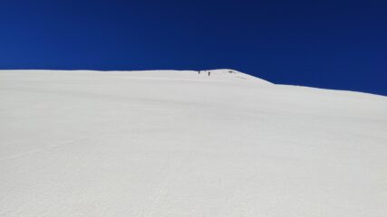 La pala finale, bellissima in salita e in discesa