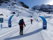 inizio della pista