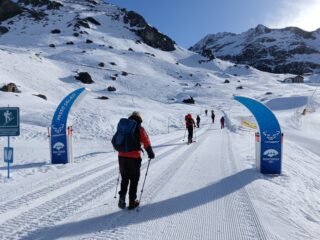 inizio della pista