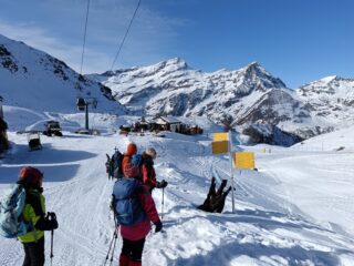 panorami verso Testa Grigia