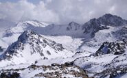 Panorama verso sud dal colletto Dante