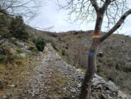 Salita verso le Case Peglia 