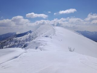 Verso il Monte Bertrand (m.2480)