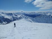 salendo il crestone dal col Fetita
