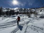 ultimi tratti prima di arrivare all'auto