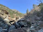 Salto da prendere come riferimento per poi inerpicarsi a dx
