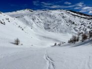 Risalendo verso Col Bleger 