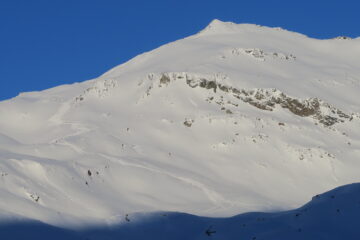 tracce di ieri sul Mont Arp Vieille