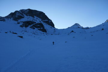 in arrivo al rifugio