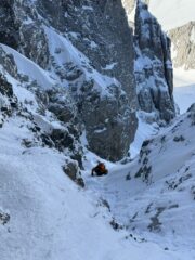 Ultimo pezzo dry, prima di uscire alla forcella