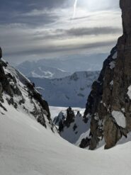 Vista dalla forcella
