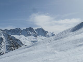 Gran Paradiso e Croce a destra