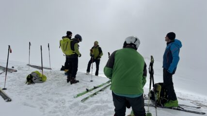 I due amici che ci hanno indicato la strada migliore per la discesa ! Molto gentili e simpatici 