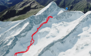 itinerario parte alta e altro possibile punto d'arrivo