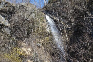 Cascata superiore del Rio Rus