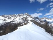 Sulla dorsale di quota 2250.