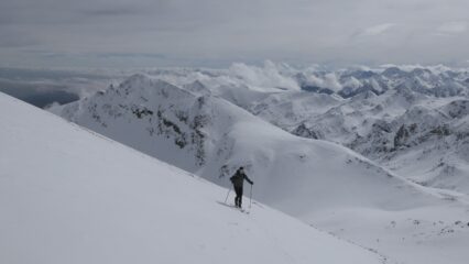 Arrivo in cima alla Tempesta
