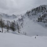 Si sale verso la Piovosa