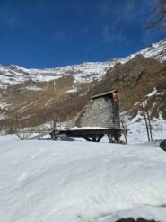 la casetta di avvistamento fauna del parco