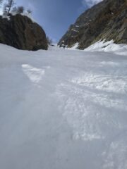 Tratto centrale del canalone