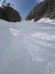Tratto centrale del canalone