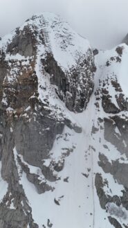 Monte Cavallo e canale Cambron (sx)