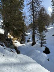 Poco prima di raggiungere il lago