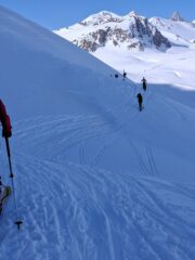 in vista colle Valle Stretta e Thabor