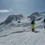 discesa vista Col du Valon