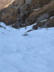 Traccia buona, la neve tiene!