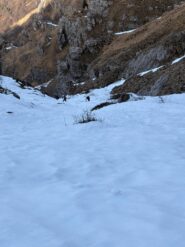 Traccia buona, la neve tiene!